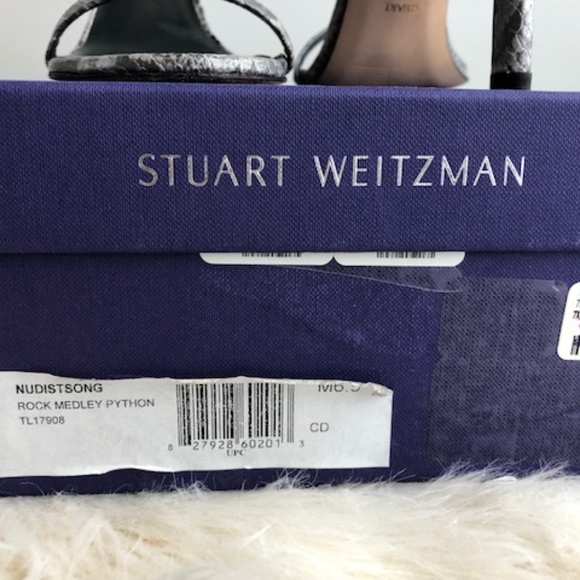 Stuart Weitzman Nudistsong Rock Medley Python - Picture 3 of 8